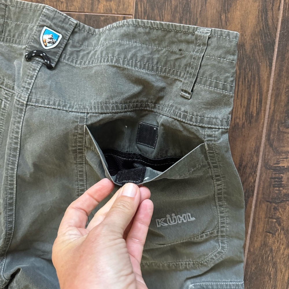 Kuhl Size 34 Carbon Gray Cargo Shorts - Picture 7 of 9
